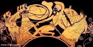 In the iliad, ajax was said to be the greatest of all the greeks next to his cousin achilles, and even fought an inconclusive duel with troy's champion hector. Duel Of Ajax Hector Ancient Greek Vase Painting