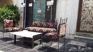 كراسي كنب حديد للحديقة او السطح