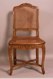 227 lot de bibelots : Suite Of Seven Regence Caned Chairs Stamped By Amand Ref 41711