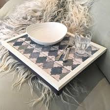 Lap Tray Bean Bag Cushion Padded Pillow Desk Laptop Bed Breakfast Tv Dinner Food Tray Table The Elle Colle Lap Tray Bean Bag Cushion Cushion Pads