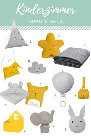 Kinderzimmer In Den Trendfarben Grau Und Gelb Gestalten Mit Diesen Schone Dekorations Und Spielsachen Kinder Zimmer Kinderzimmer Coole Kinderzimmer