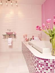 Mosaic Tiles Ideas On How To Refresh The Ambience Ambience Ideas Mosaic Refresh Tiles Pink Bathrooms Designs Pink Master Bathroom Pink Bathroom