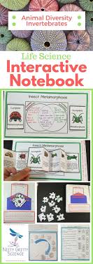 Animal Diversity Invertebrates Science Interactive Notebook Distance Learning Interactive Science Notebook Life Science Interactive Notebooks