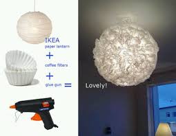 Coffee Filter Paper Lantern Ikea Paper Lantern Paper Lanterns Ikea Lamp