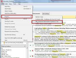 It does not complain when i compile, but the pdf only shows ?. Moving From Endnote To Mendeley Mendeley Manage And Share Your Research Libguides At National University Of Singapore