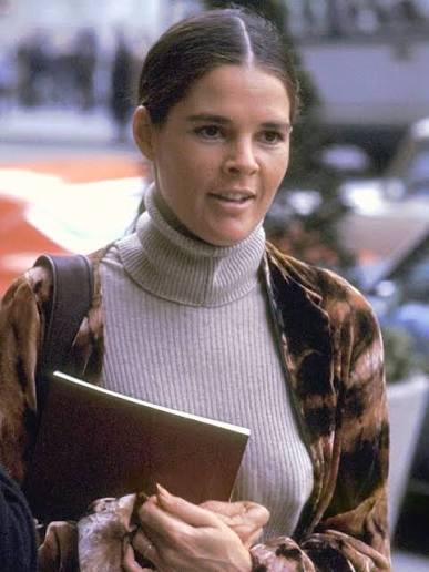 Ali MacGraw ❤️ Vassar girl, Vogue alumna, accidental movie star. She walked into Hollywood like someone passing through on the way to somewhere better, made three or four films that lodged themselves