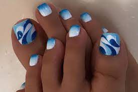 Read on for 55 cute toe nail designs that will inspire you to reach for the closest nail polish bottles: 11 Toenail Designs That Make Having Feet More Fun Summer Toe Nails Toenail Art Designs Cute Toe Nails
