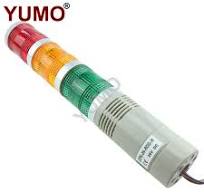 YUMO 24V DC 3layer LED Signal Tower Flashing Warning Light ...