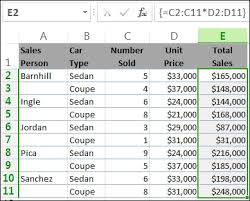 Microsoft Excel Guidelines And Examples Of Array Formulas