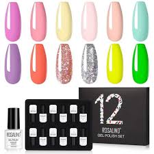 Après la préparation de votre ongle, appliquez une couche de gel de base. Rosalind Vernis Semi Permanent 12 Couleurs Pastel Gel Ongle Set French Lot De Vernis A Ongles En Gel Pour Salon Soak Off Manucure Na Cdiscount Au Quotidien