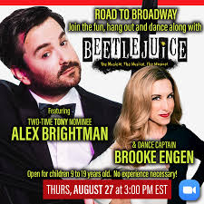 Kill a bird and have lydia. Road To Broadway Beetlejuice