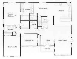 Slide Bedroom 2 Back And Have Master Extend Out Back Floor Plans Ranch House Plans Open Floor New House Plans