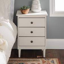 Riverdale 3 drawer nightstand 20 x 21½ x 28 | pine wood. Madeline 3 Drawer White Nightstand By Bellamy Studios Walmart Com White Nightstand Nightstand Decor Wood Nightstand