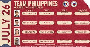 Olympics Schedule Today Philippines Boxers Petecio And Paalam Lifter Diaz Skater Didal Good News Pilipinas