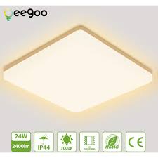 Oeegoo 18w led deckenleuchte bad ip44 wasserfest badlampe 1800lumen deckenlampe für badezimmer schlafzimmer wohnzimmer kinderzimmer balkon. Deckenleuchte Bad Ip44 Zu Top Preisen