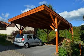 The roof has a minimal fall.… The 50 Best Carport Ideas The Ideal Space For Storing Your Pride And Joy