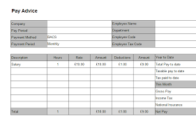 Payslip Template Excel Online Payslip Template Word Template Best Templates Pamphlet Template