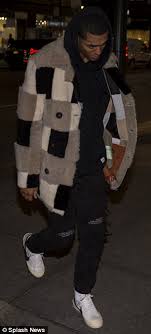 Jordan clarkson wearing enfants mens street style style jordan clarkson winter fits outfits street style fashion sense clothes. Hailey Baldwin Steps Out With La Laker Jordan Clarkson Express Digest