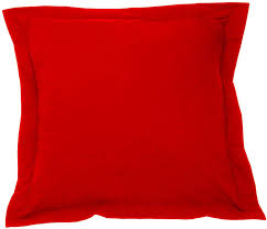 The dimensions of a standard size pillow are 20 inches wide and 26 inches length. Amazon Com European Square Pillow Shams Set Of 2 Pillowcase Euro Shams 24x24 Red Pillow Covers Luxury 550 Tc European Pillow Shams 100 Egyptian Cotton Gorgeous Euro Size Decorative Pillow Cover Cases Home