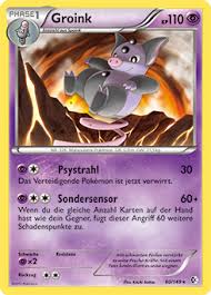 Wenn es diese spezielle fähigkeit nutzt, wird sein schnaubender atem schwerfällig. Groink Pokedex