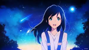 He also modeled for j.c. Tom Skender Original Characters Anime Girls Blue Eyes Black Hair Long Hair Stars Night Wallpaper Resolution 1920x1080 Id 666097 Wallha Com