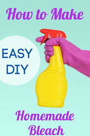 Homemade Bleach Alternative With Peroxide And Lemon In 2020 Homemade Bleach Homemade Bleach Alternative Diy Cleaning Products Recipes