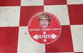 (sick dressed like austin powers). Maine Eatery Using Austin Powers To Encourage Social Distancing