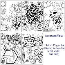 Sketsa gambar rusa hitam putih untuk mewarnai anak tk maupun paud. Gambar Hitam Putih Untuk Mewarnai Anak Sd