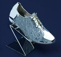 Z-Style Acrylic Shoe Riser / Modern Slanted Display Stand