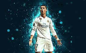 Best collections of cristiano ronaldo wallpapers for desktop, laptop en mobiles. Download Wallpapers 4k Cristiano Ronaldo Abstract Art Football Stars Cr7 Neon Lights Real Madrid Soccer Ronaldo Fan Art La Liga Footballers For Desktop With Resolution 3840x2400 High Quality Hd Pictures Wallpapers
