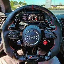 Audilooo Ver On Instagram Unique Audi R8 Steering Wheel Save Money On Tuning Parts Ultimatecustoms Carros De Luxo Super Carros Acessorios Para Carros