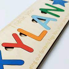 Check spelling or type a new query. Page Boy Ring Bearer Gift Wooden Personalized Name Puzzle Custom Name Painted Puzzle Amazon Co Uk Handmade Ring Bearer Gifts Name Puzzle Puzzles For Kids