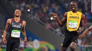He won the silver medal in the 200 m and bronze medals in both the 100 m and 4×100 m relay at the 20. Can Andre De Grasse Fill Usain Bolt S Spikes Cnn