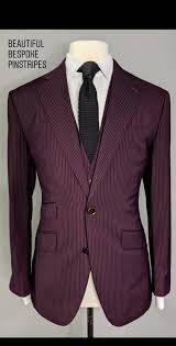 Tailored, regular and slim fit suits from brands such as ted baker, reiss and hugo boss. Beautifully Crafted Handmade Burgundy Pinstripe 3 Piece Suit Custom Suit Stylish Mens Outfits Custom Made Suits