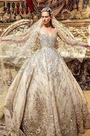 Off Shoulder Gold Color Wedding Dress Lace Up Crystal Beading Ball Gowns Bridal Dress Gold Wedding Dress Wedding Dresses Zuhair Murad Bridal Dresses