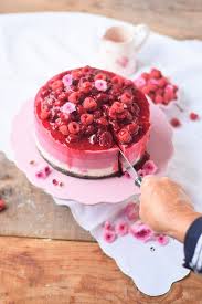 Raspberry Summer Cake Himbeer Quark Tortchen Himbeer Quark Torte Himbeer Quark Himbeeren