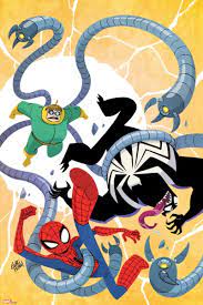 Spider Man Venom Double Trouble 1 4 By Gurihiru Goes On Sale Thursday 10 01 1 Pm Et Spiderman Grey Matter Art Comic Poster
