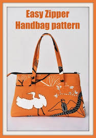 Easy Zipper Handbag Pattern Sew Modern Bags In 2021 Bag Patterns To Sew Handbag Patterns Modern Bag