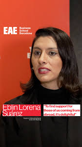 🎥 Student Voices — Capítulo 13, 💬 Eblin Lorena Suárez, estudiante del  Máster en Marketing Digital & Growth Hacking, comparte su experiencia en  #EAEBarcelona: un espacio donde las conexiones con el ...