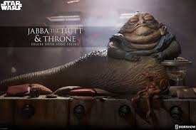 The Jabba The Hutt And Throne Deluxe Sixth Scale Figure Is Available At Sideshow Com For Fans Of St Star Wars Figurines Star Wars Episodes Star Wars Collection
