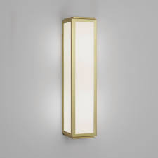 Candle wall sconce gold brass toilet. 1121037 7801 Mashiko 360 Classic Matt Gold Bathroom Wall Light