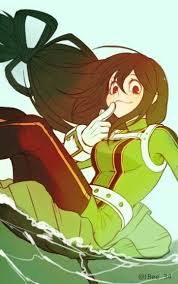 My Hero Academia Bnha Tsuyu Asui Froppy Quirk Frog Form Hero My Hero Academia Tsuyu Tsuyu Asui