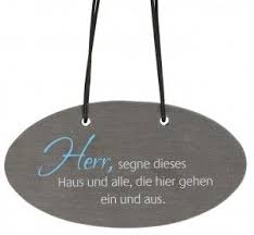 Schieferrelief Zum Aufhangen Herr Segne Dieses Haus Haussegen Geschenk Einzug Schiefertafel
