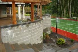 A retaining wall is a wall built especially to hold back something like rocks or water. Retaining Wall Cost How Much Does A Retaining Wall Cost Landscaping Network