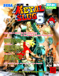 Metal Slug 6 Metal Slug 3 Bootleg Flyer Download Games Snk Playmore Slugs