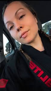 When I say I can hang with the guys, this is what I mean 😏 So grateful for  my coach and my team that makes this journey so fun to be a part of 🥰, -,  #jiujitsulife #whitebelt #firststripe #grrrlarmy