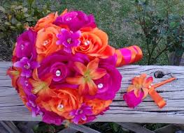 Browse orange wedding bouquet options in various styles and blooms. Wedding Flowers Pink And Orange Flowers Wedding