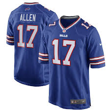 Men S Buffalo Bills Josh Allen Nike Royal Game Player Jersey In 2020 Buffalo Bills Game Buffalo Bills Nfl