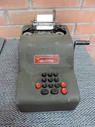 Antigua Maquina Calcular Calculadora Sumadora Sumco Anos 30s Calculadora Antigua Material De Oficina