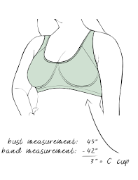 Measure your bust size take a loose measurement in inches over the fullest part of your bust, keeping the tape level. How To Measure Your Bra Size Dia Co